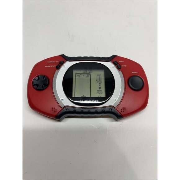 Vintage Game Player Handheld Electronic Game Red & Black Tested And Working - Picture 2 of 4